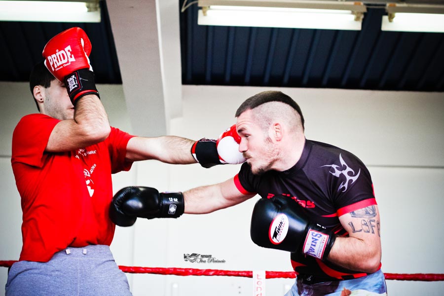 Dvorana BK Diabolik: Sparing zadarskih boksačkih klubova, foto: Iva Perinčić