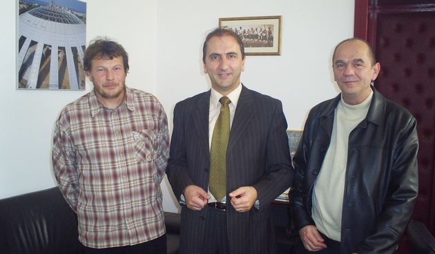 Slobodan Mijolović, Danijel Tadić i Dražen Grgurović