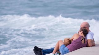 Olujno jugo na zadarskoj rivi