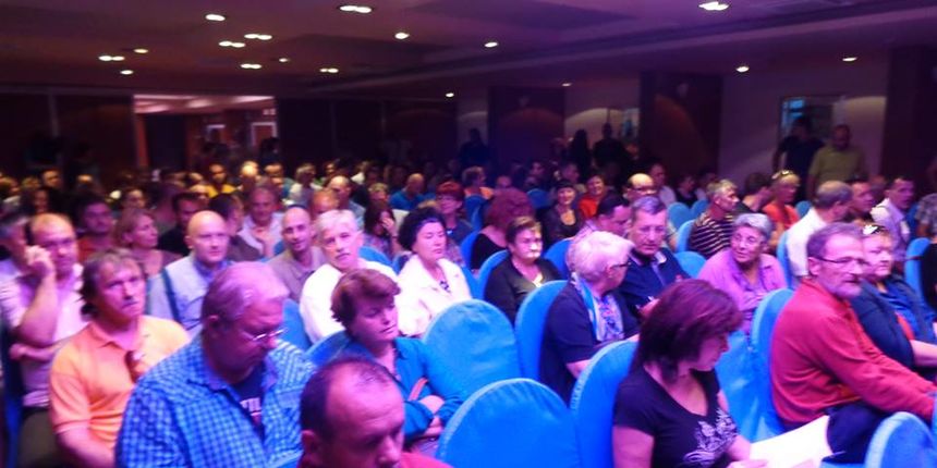 Visoka zainteresiranost za javnu tribinu Udruge Franak Visoka zainteresiranost za javnu tribinu Udruge Franak