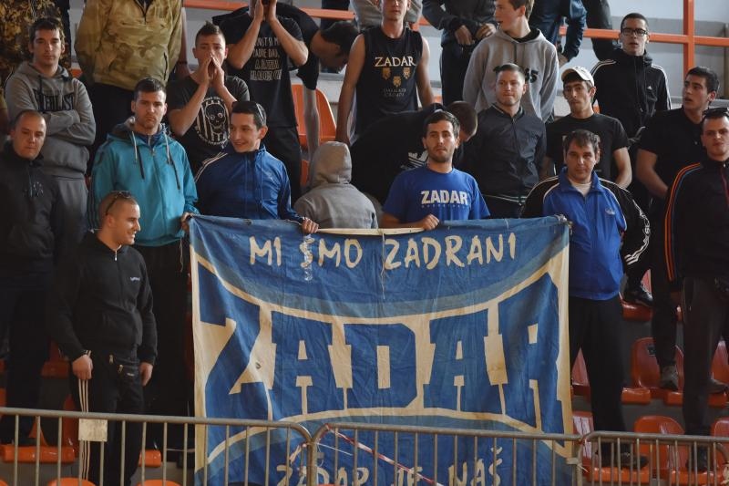 Dvorana Baldekin,  A-1 muska Liga za prvaka, 10. kolo, GKK Šibenik – KK Zadar 69-95. Photo: Hrvoje Jelavic/PIXSELL