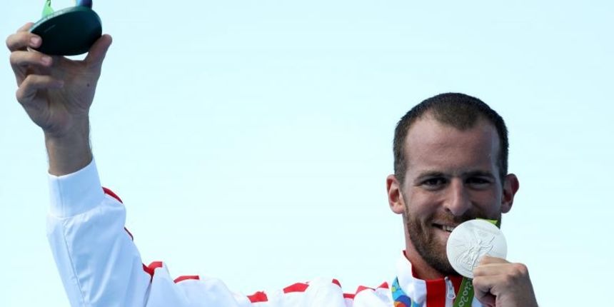 Olimpijske igre Rio 2016., veslanje, samac, finale. Damir Martin osvojio je srebrnu medalju. Photo: Igor Kralj/PIXSELL