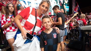 Veličanstven doček četvorice zadarskih Vatrenih