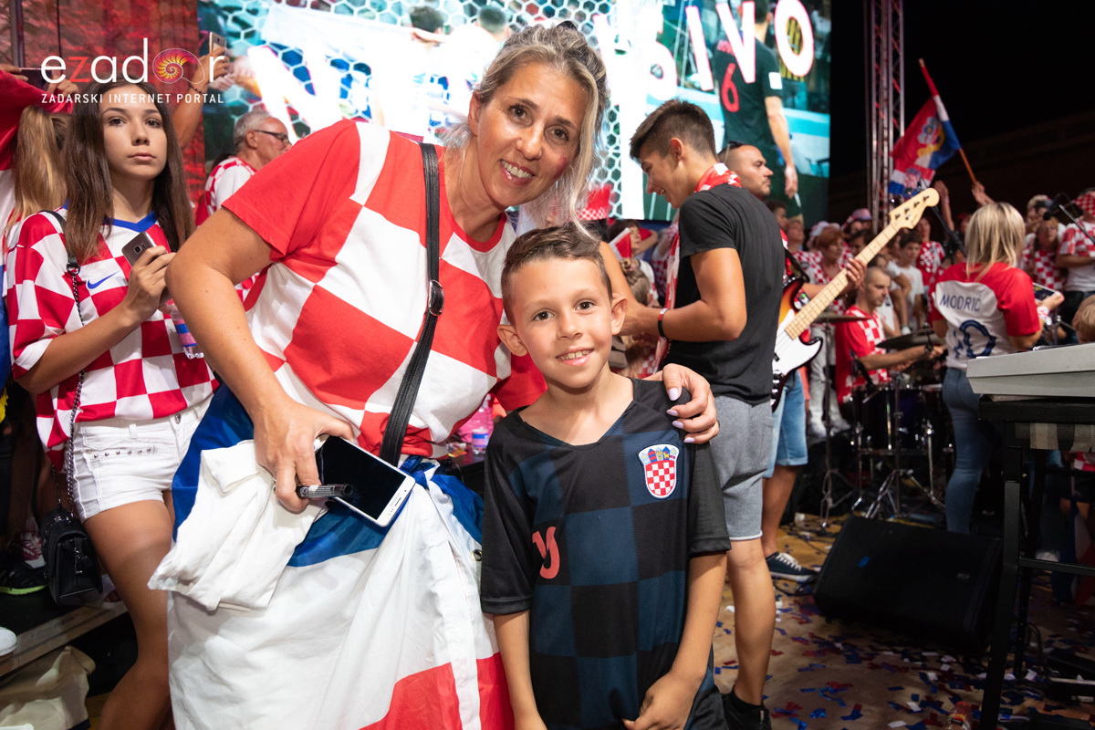 Veličanstven doček četvorice zadarskih Vatrenih