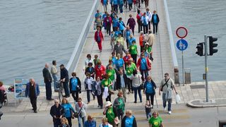 “Relaksice” u akciji “1000 koraka kroz 1000 ulica”, foto: Iva Perinčić “Relaksice” u akciji “1000 koraka kroz 1000 ulica”, foto: Iva Perinčić