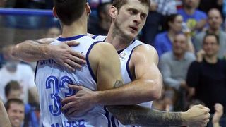 Zagreb – 7. kolo A-1 lige za prvaka, KK Cibona – KK Zadar 82-66. Photo: Goran Stanzl/PIXSELL Zagreb – 7. kolo A-1 lige za prvaka, KK Cibona – KK Zadar 82-66. Photo: Goran Stanzl/PIXSELL