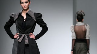 Zagreb, 200511.
Hypo zgrada.
Dreft fashion week Zagreb.
Dizajnerica Artidjana Ana Cavar.
Foto: Biljana Gaurina / CROPIX