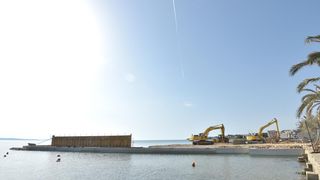 Vandali napravili veliku štetu na gradilištu obalnog zida u Petrčanima