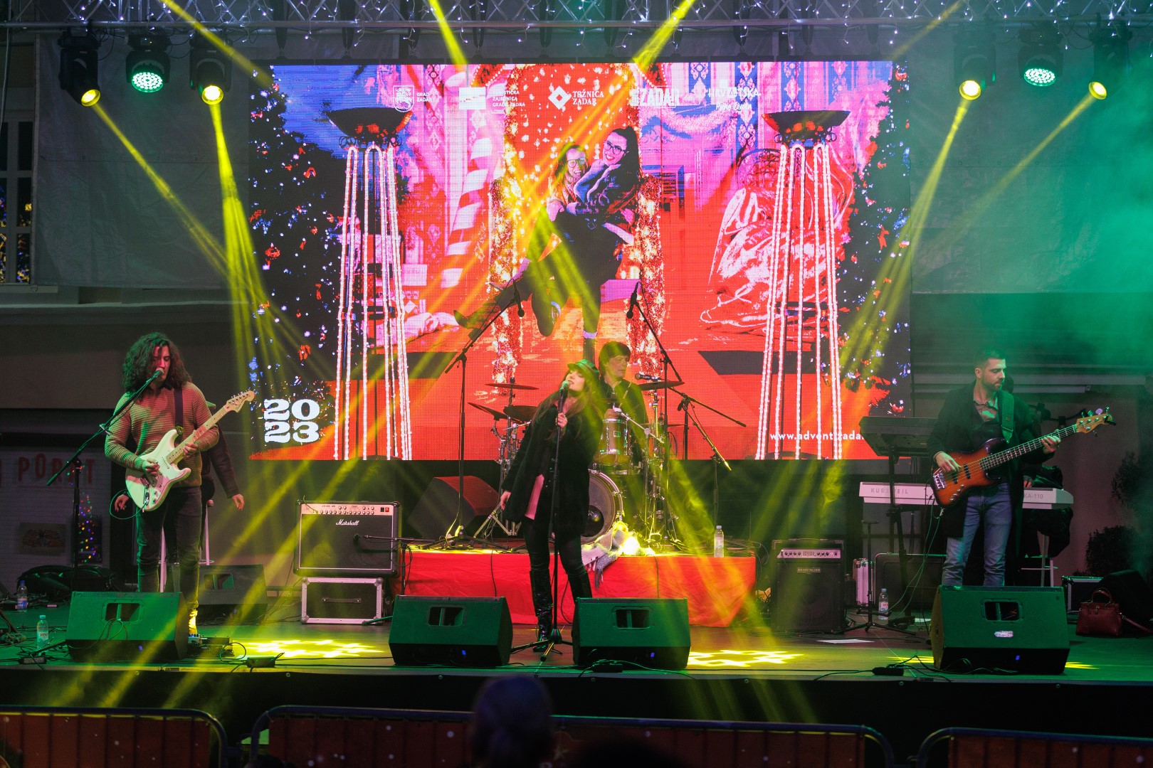 Lucija Marcelić & Pink Noise @ Advent u Zadru Lucija Marcelić & Pink Noise @ Advent u Zadru