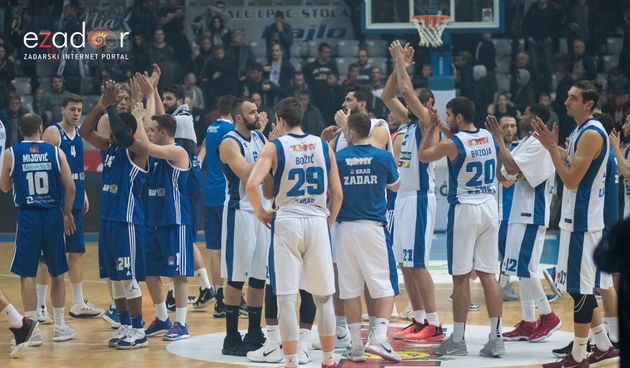 ABA liga, 17. kolo: KK Zadar – KK Mornar 77-93