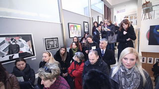 Otvorenje Godišnje izložbe Škole za primjenjenu umjetnost i dizajn, Foto: Saša Čuka Otvorenje Godišnje izložbe Škole za primjenjenu umjetnost i dizajn, Foto: Saša Čuka