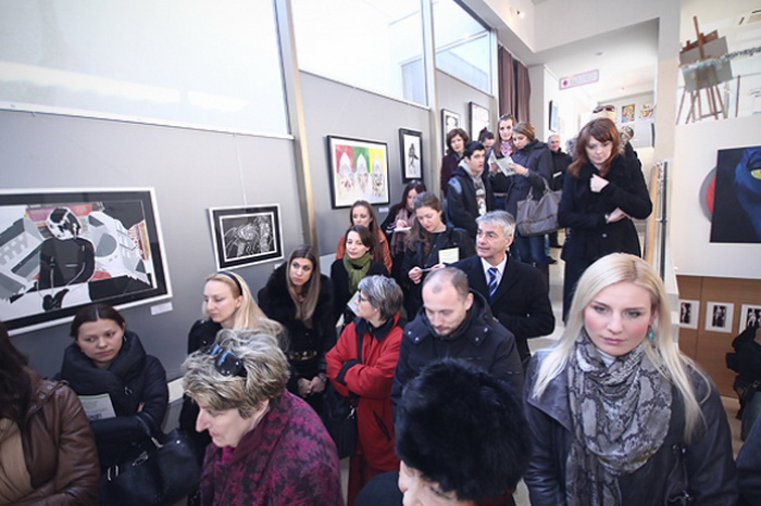 Otvorenje Godišnje izložbe Škole za primjenjenu umjetnost i dizajn, Foto: Saša Čuka Otvorenje Godišnje izložbe Škole za primjenjenu umjetnost i dizajn, Foto: Saša Čuka