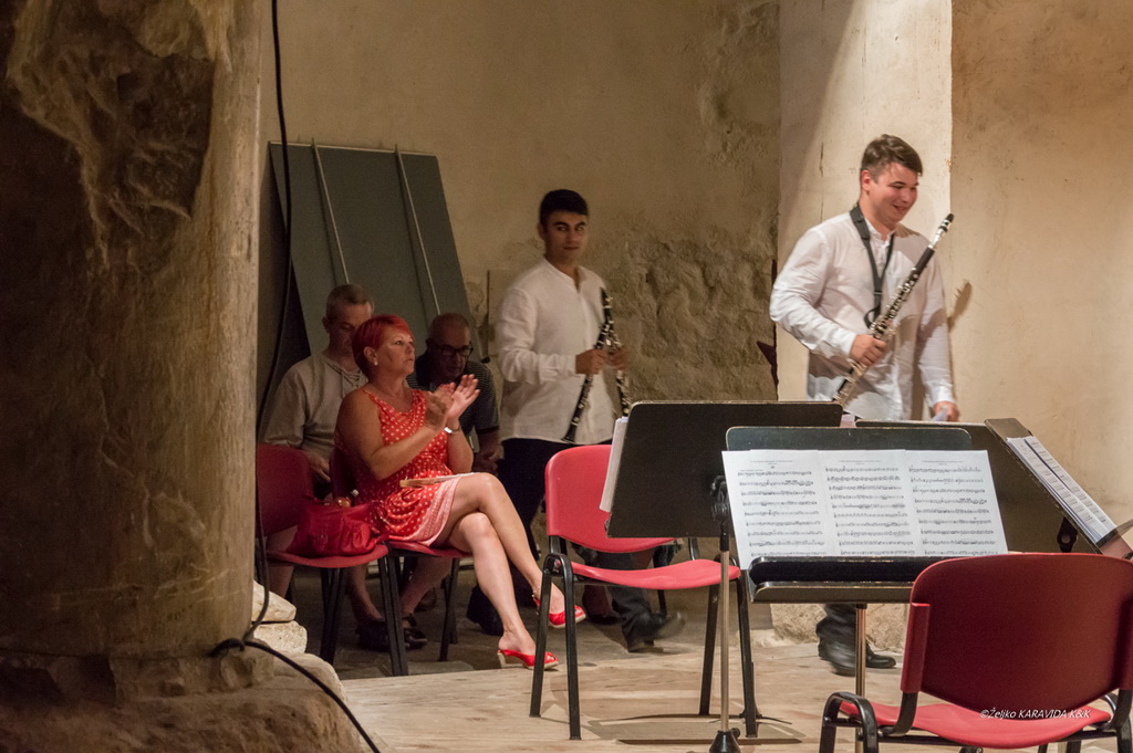 Zadarski kvartet klarineta briljirao u crkvi Sv. Donata