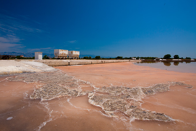 Solana Nin, berba soli, foto: Leo Banić