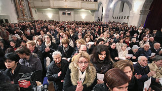 Božićni klapski koncert u crkvi Sv. Frane (foto:Saša Čuka)