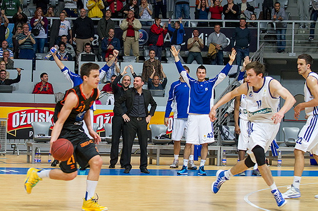 A-1 liga za prvaka, 4. kolo: KK Zadar – GKK Šibenik 101-64, Foto: Kristijan Orlić A-1 liga za prvaka, 4. kolo: KK Zadar – GKK Šibenik 101-64, Foto: Kristijan Orlić
