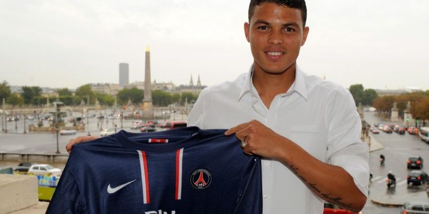 Thiago Silva, foto: psg.fr Thiago Silva, foto: psg.fr