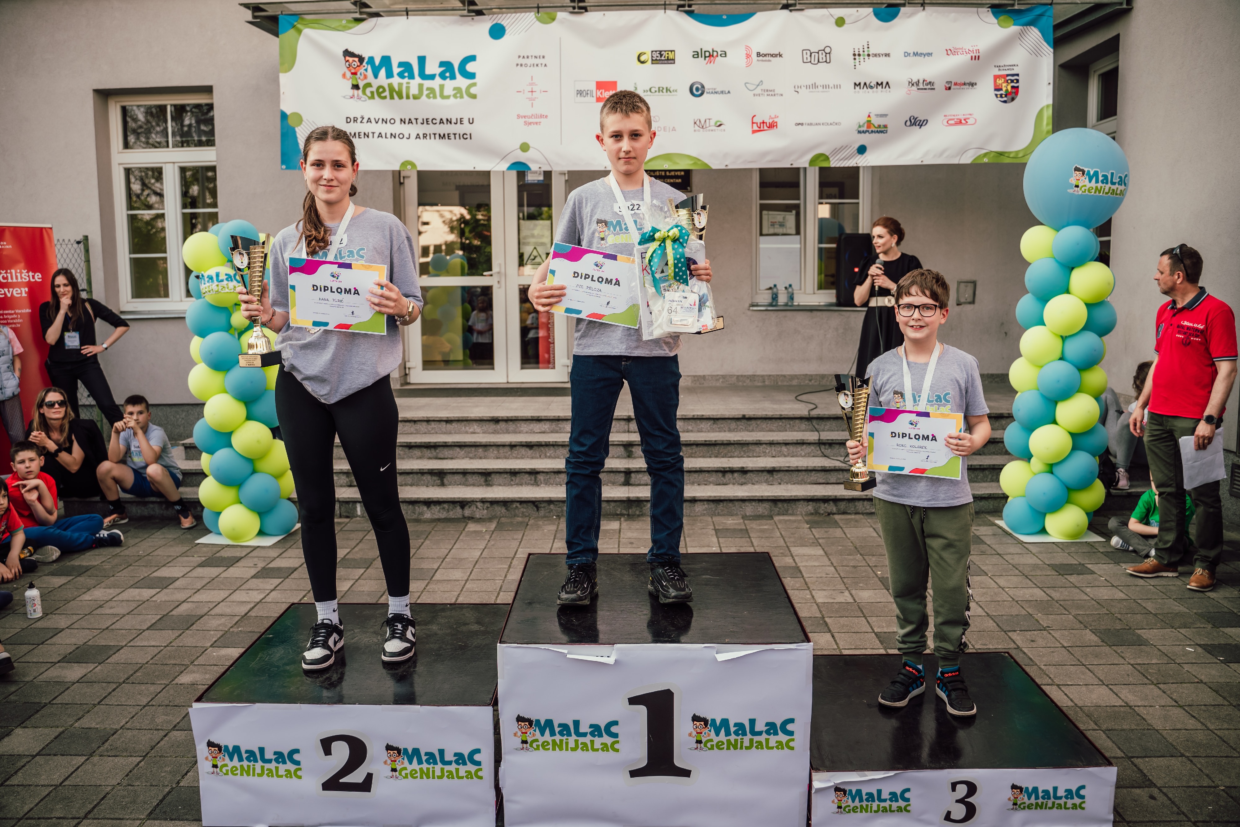 Državno natjecanje u mentalnoj aritmetici škola Malac Genijalac