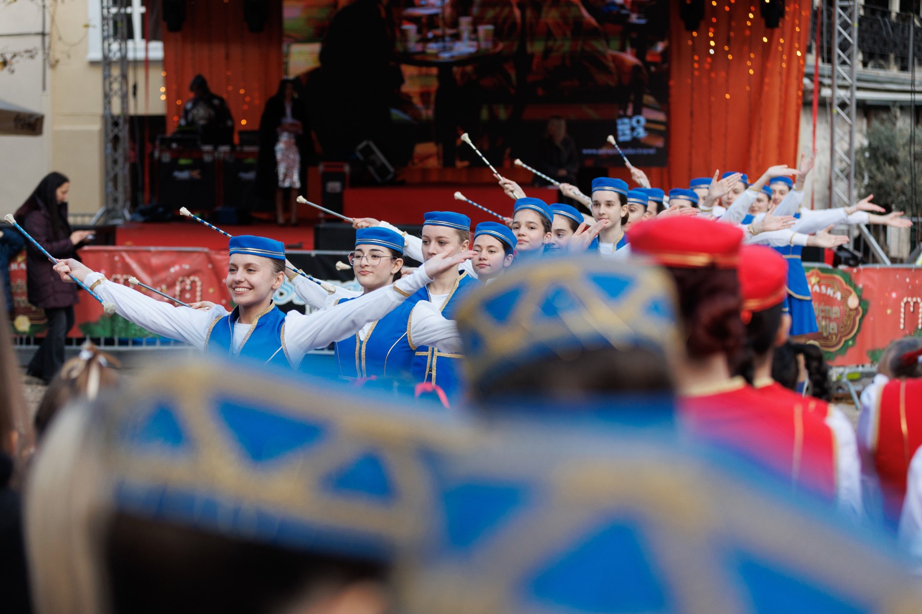 Defile mažoret plesa @ Advent u Zadru Defile mažoret plesa @ Advent u Zadru