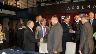 Potpis ugovora za Luku Zadar 7.rujna 2007, Arsenal Zadar Potpis ugovora za Luku Zadar 7.rujna 2007, Arsenal Zadar