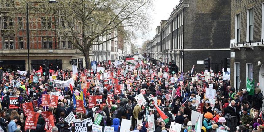 London_prosvjed, štednja London_prosvjed, štednja