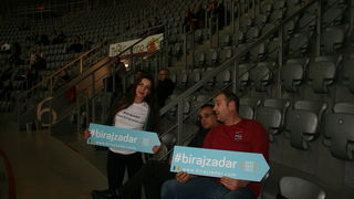 Košarkaši i navijači KK Zadar podržali akciju #birajzadar Košarkaši i navijači KK Zadar podržali akciju #birajzadar