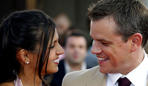 Matt Damon i supruga