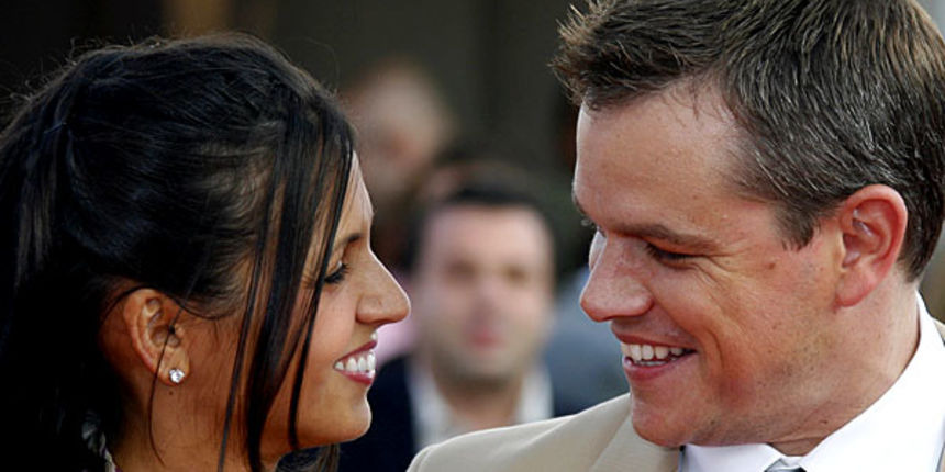 Matt Damon i supruga Matt Damon i supruga