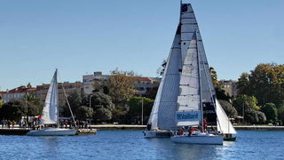 Zadarska Koka 2016. gledana s mora. Foto: Leonard Kvarantan Zadarska Koka 2016. gledana s mora. Foto: Leonard Kvarantan