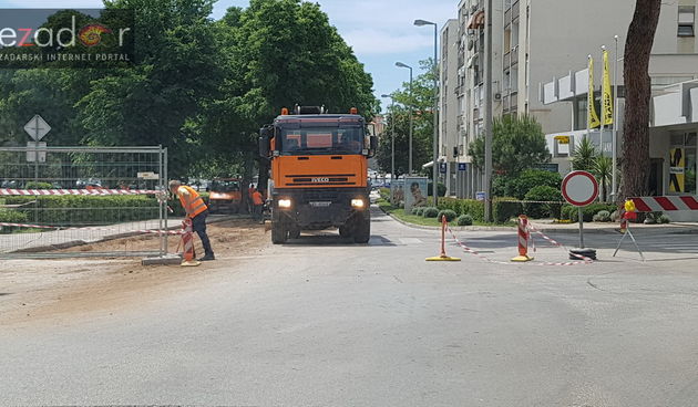 Zahuktali se radovi na sanaciji prometnice kod Poligona