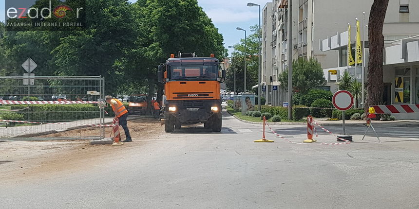 Zahuktali se radovi na sanaciji prometnice kod Poligona