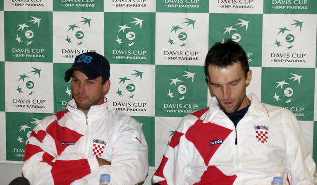 Lovro Zovko i Ivo Karlovic (Foto:Mladen Malik)