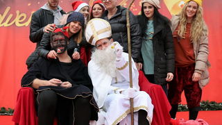 Sveti Nikola darivao mališane na Viru, Krampus bez posla Sveti Nikola darivao mališane na Viru, Krampus bez posla