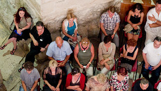 Hrvatska komorna filharmonija, Mak Grgić i Franko Božac u crkvi Sv. Donata, foto: L. Banić