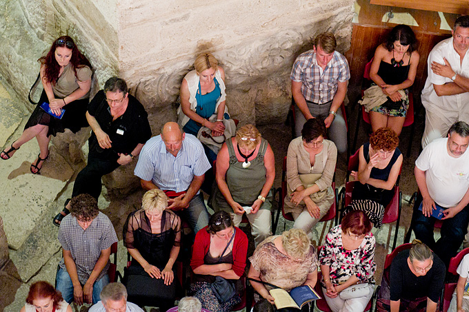 Hrvatska komorna filharmonija, Mak Grgić i Franko Božac u crkvi Sv. Donata, foto: L. Banić