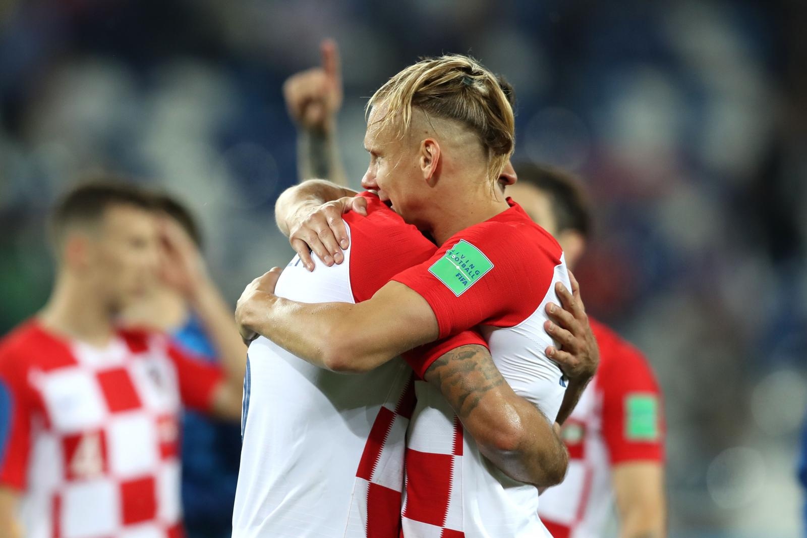 SP 2018: Slavlje hrvatskih reprezentativaca nakon pobjede nad Nigerijom SP 2018: Slavlje hrvatskih reprezentativaca nakon pobjede nad Nigerijom