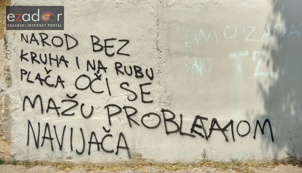Vošta ne prašta: Luka Mamić i slični grafiti osvanuli u kvartu