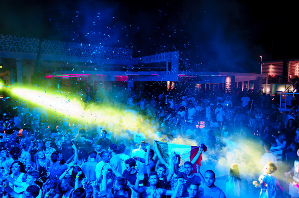 Aquarius Club  After beach i night party 21. srpnja. Foto: Goran Telak