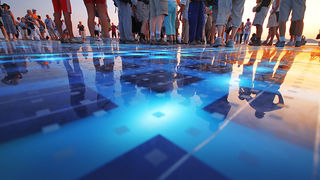 Suton na zadarskoj rivi 15. rujna 2011. (foto:Saša Čuka)