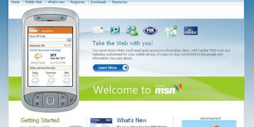 msn mobile msn mobile