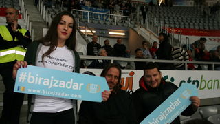 Košarkaši i navijači KK Zadar podržali akciju #birajzadar Košarkaši i navijači KK Zadar podržali akciju #birajzadar