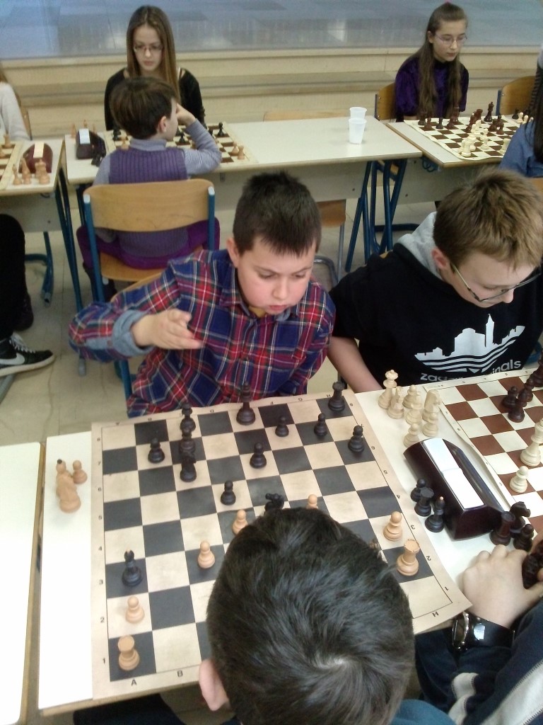 OŠ Smiljevac: Prvenstvo u šahu