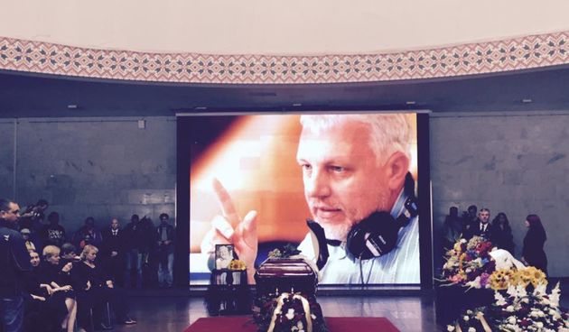 Komemoracija za ubijenog novinara Pavela Šeremeta