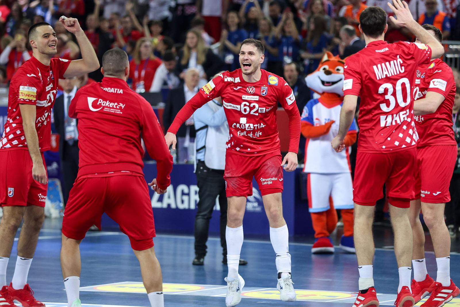 Hrvatski rukometaši slave prolazak u finale Svjetskog prvenstva