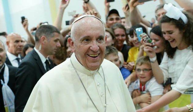 Sveti otac Papa Franjo. Photo: Željko Lukunić/PIXSELL