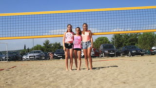 Bibinje: Turnir u odbojci na pijesku “Punta 2016”, pobjednice ekipa Cavsica iz Zadra. Foto: Leo Banić