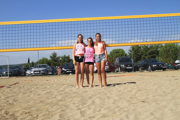 Bibinje: Turnir u odbojci na pijesku “Punta 2016”, pobjednice ekipa Cavsica iz Zadra. Foto: Leo Banić