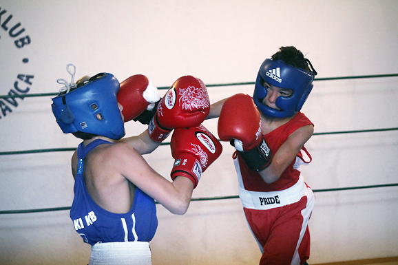 Javni sparing u boksačkom klubu Zlatna rukavica (foto:Saša Čuka)