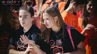 #ZDBT2017: Snimanje Milenijske fotografije košarkaške lopte na Pozdravu suncu #ZDBT2017: Snimanje Milenijske fotografije košarkaške lopte na Pozdravu suncu