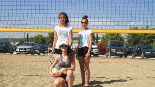 Bibinje: Turnir u odbojci na pijesku “Punta 2016”, pobjednice ekipa Cavsica iz Zadra. Foto: Leo Banić